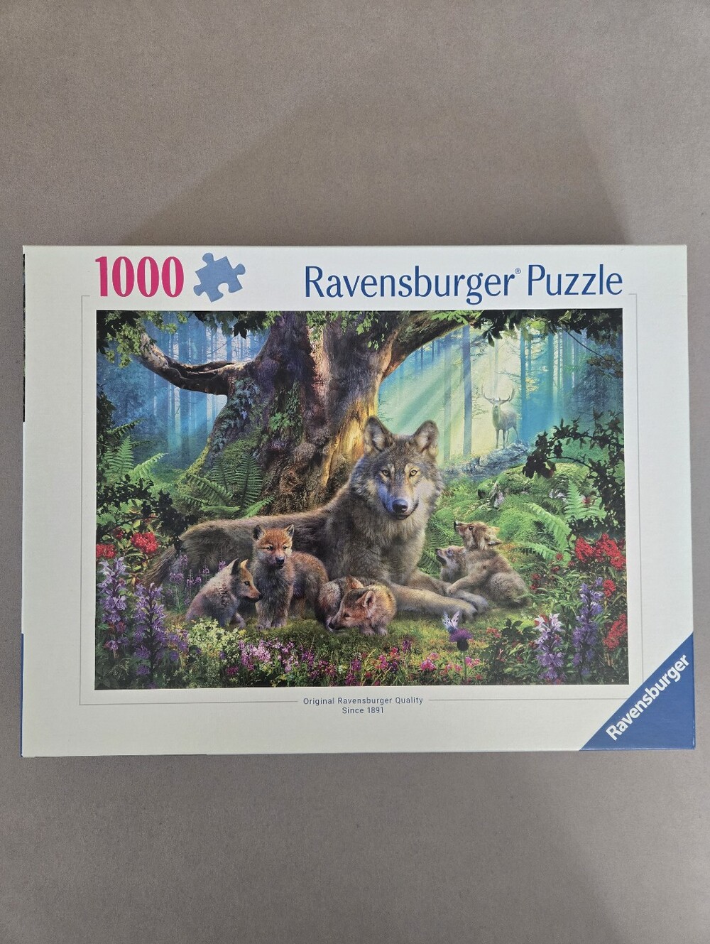 Ravensburger "Wolves In The Forest" 1000 Piece Puzzle
